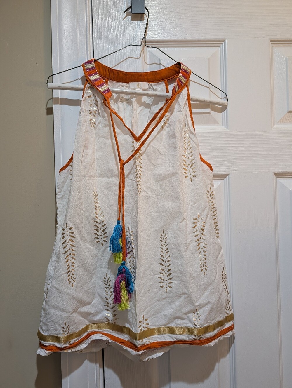 Colorful Sleeveless Top